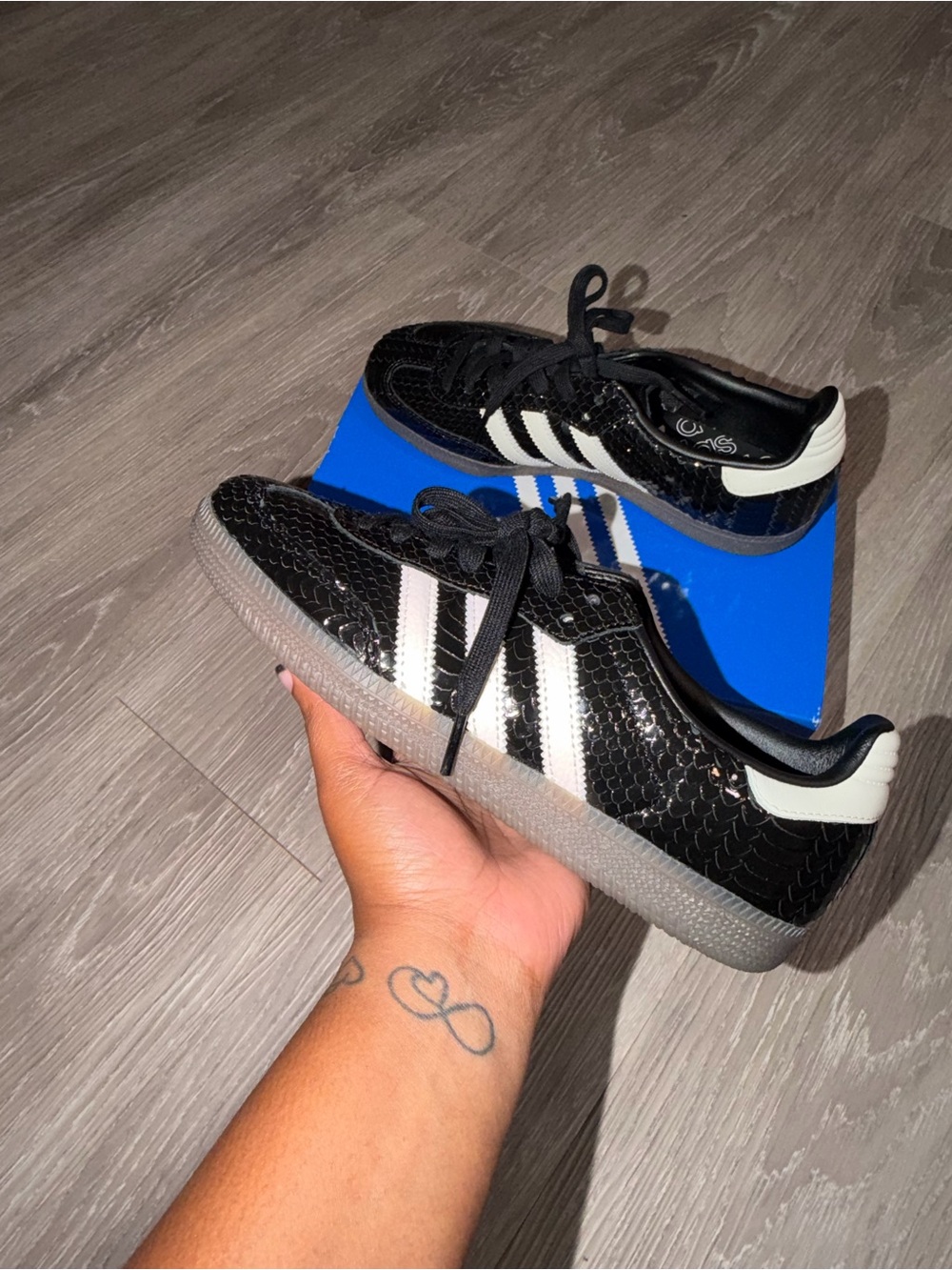 Adidas Samba OG Black Sequin Sneakers | Women’s 7 ✨
